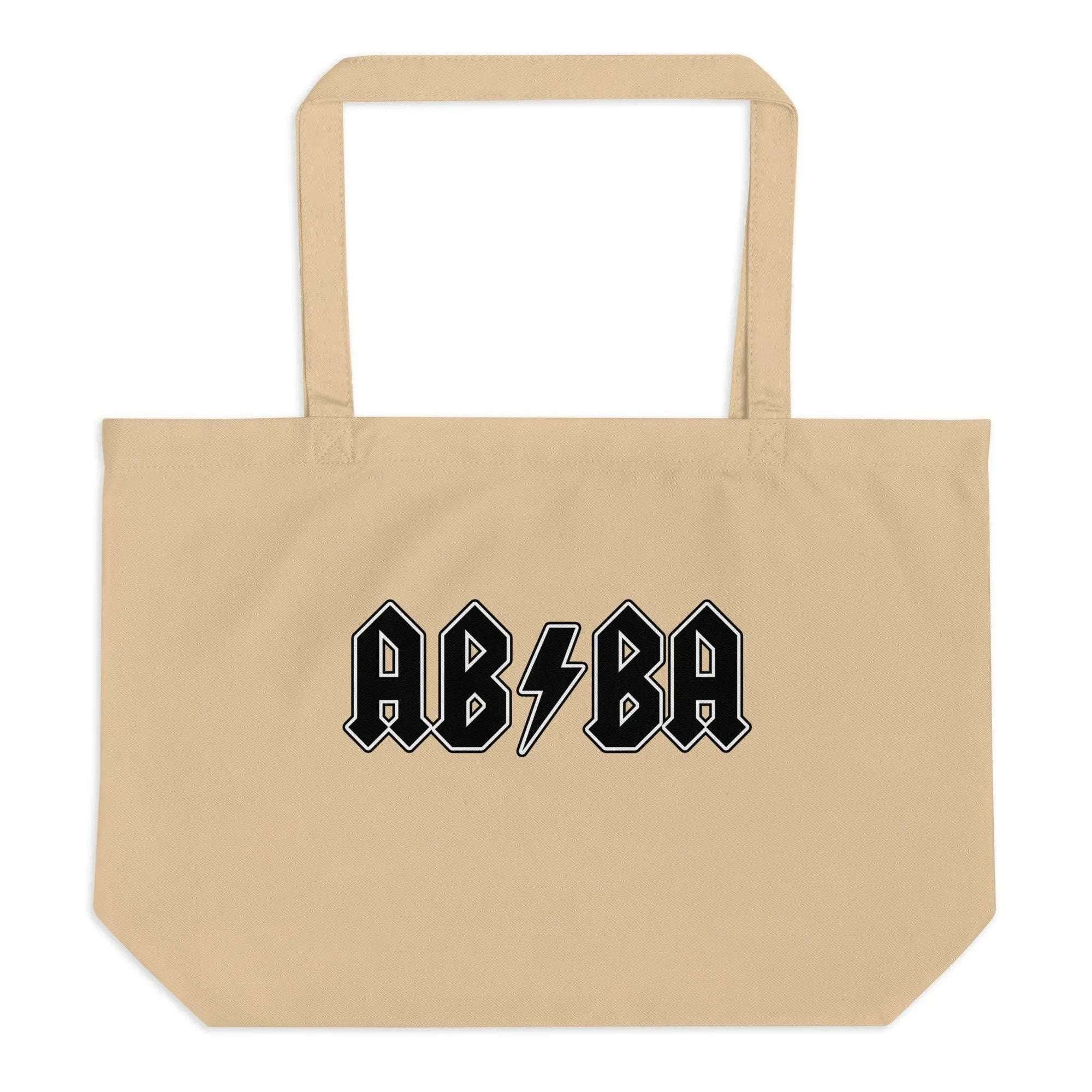AB/BA Large organic tote bag