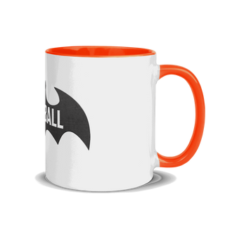 Baseball Bat Mug with Color Inside VAWDesigns