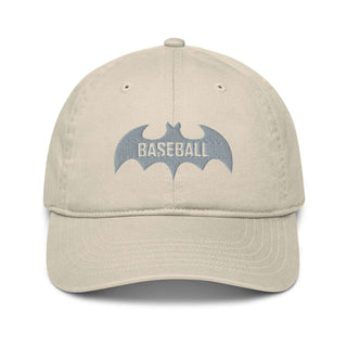 Baseball Bat Organic dad hat VAWDesigns