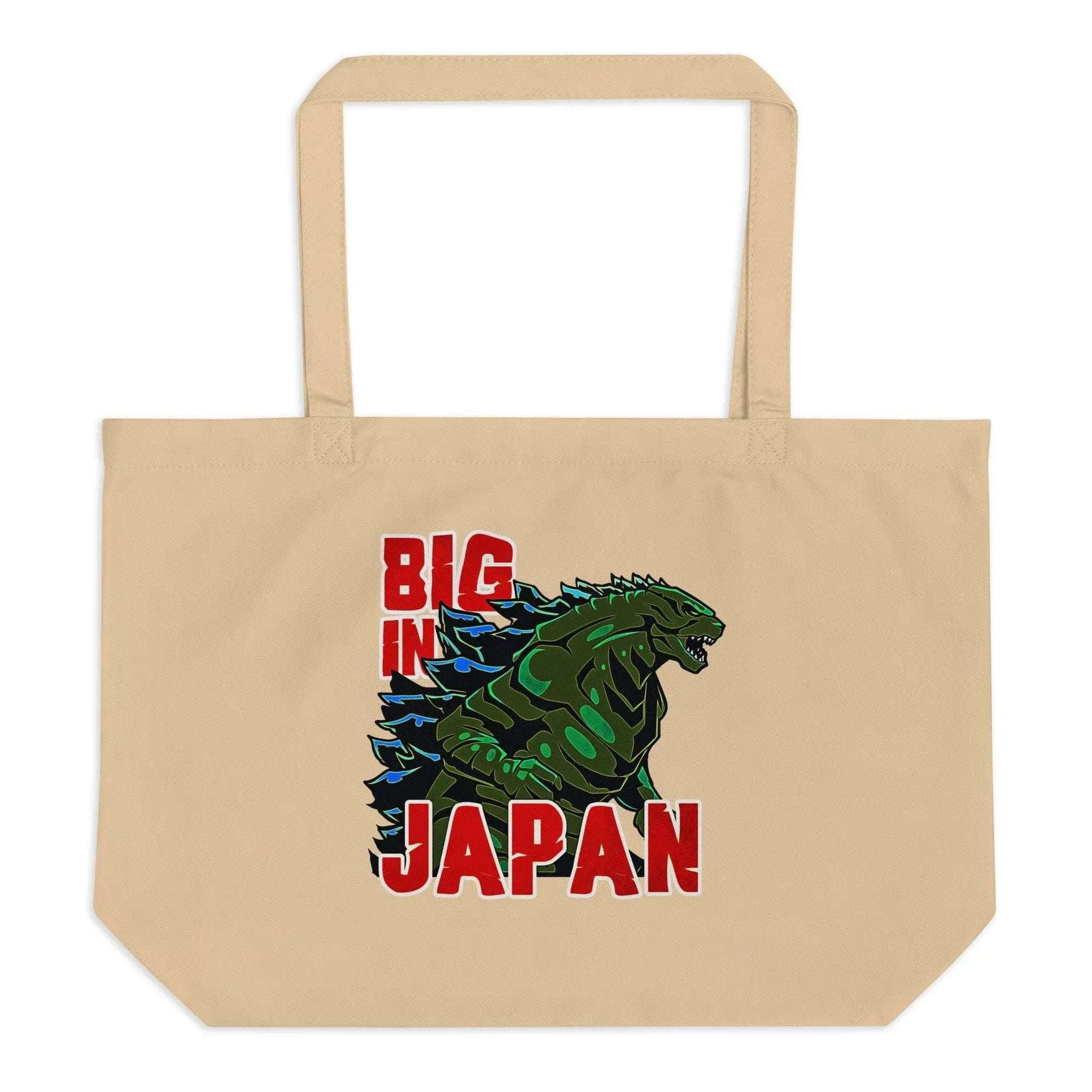 Big In Japan! Large organic tote bag