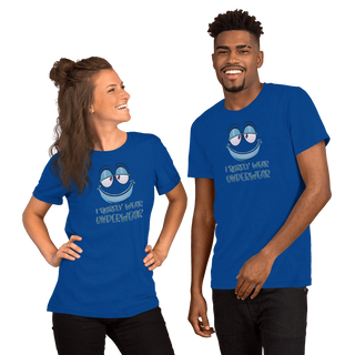 I Rarely Wear Underwear Unisex t-shirt VAWDesigns