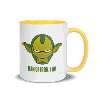 Man Of Iron, I Am Mug with Color Inside