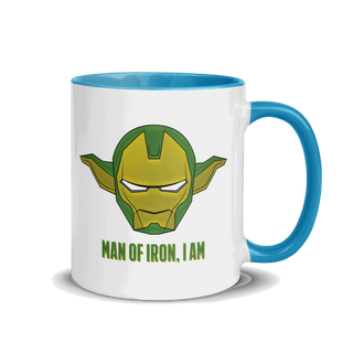 Man Of Iron, I Am Mug with Color Inside