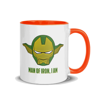 Man Of Iron, I Am Mug with Color Inside