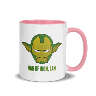 Man Of Iron, I Am Mug with Color Inside