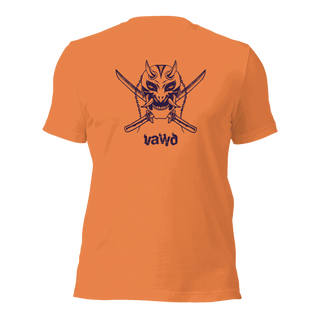 Samurai Demon Unisex t-shirt VAWDesigns