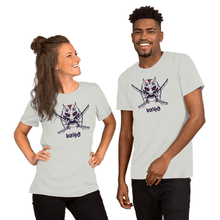 Samurai Demon Unisex t-shirt VAWDesigns