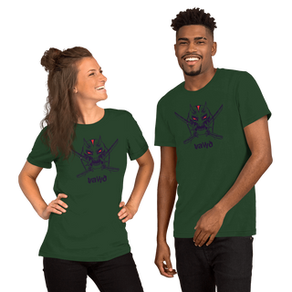 Samurai Demon Unisex t-shirt VAWDesigns