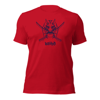 Samurai Demon Unisex t-shirt VAWDesigns