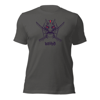 Samurai Demon Unisex t-shirt VAWDesigns