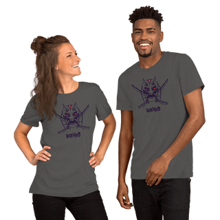 Samurai Demon Unisex t-shirt VAWDesigns