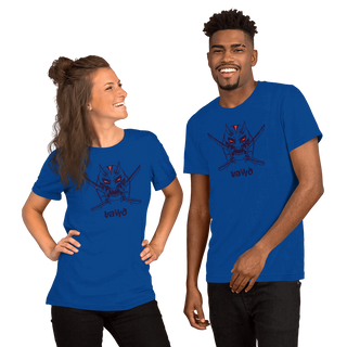 Samurai Demon Unisex t-shirt VAWDesigns