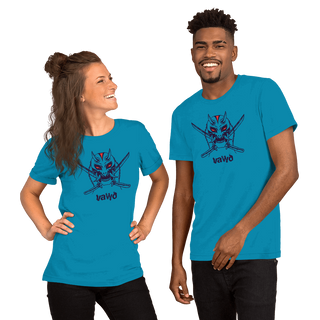Samurai Demon Unisex t-shirt VAWDesigns