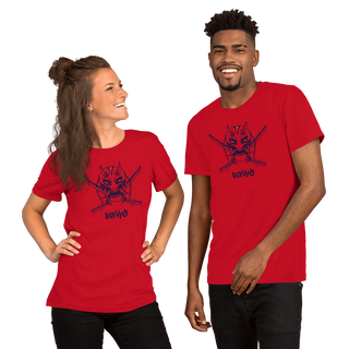 Samurai Demon Unisex t-shirt VAWDesigns