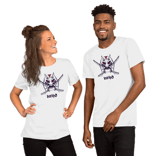 Samurai Demon Unisex t-shirt VAWDesigns