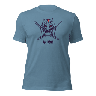 Samurai Demon Unisex t-shirt VAWDesigns
