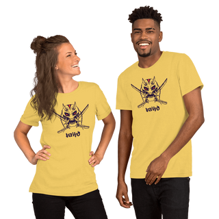 Samurai Demon Unisex t-shirt VAWDesigns