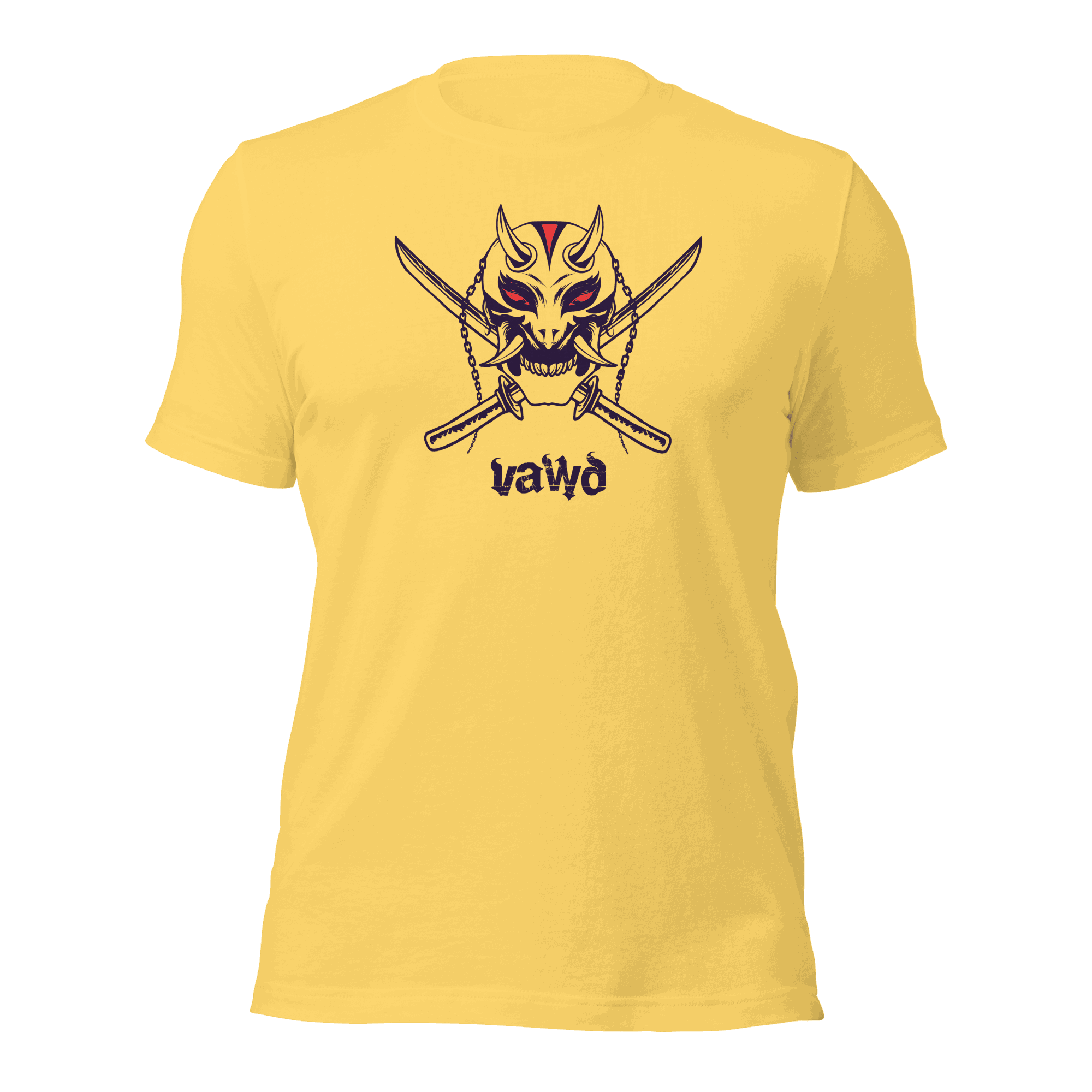 Samurai Demon Unisex t-shirt VAWDesigns