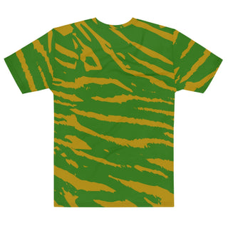 MOTU Inspired Green and Orange Tiger Print Men's t-shirt