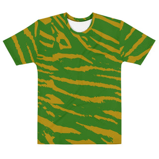MOTU Inspired Green and Orange Tiger Print Men's t-shirt