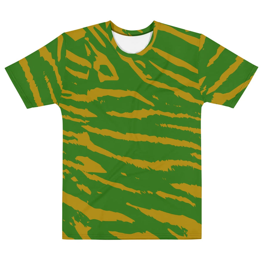MOTU Inspired Green and Orange Tiger Print Men's t-shirt