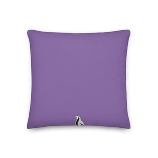 MOTU inspired Purple and Black Tiger Premium Pillow