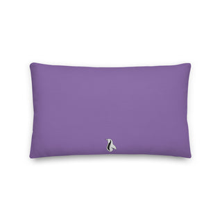 MOTU inspired Purple and Black Tiger Premium Pillow
