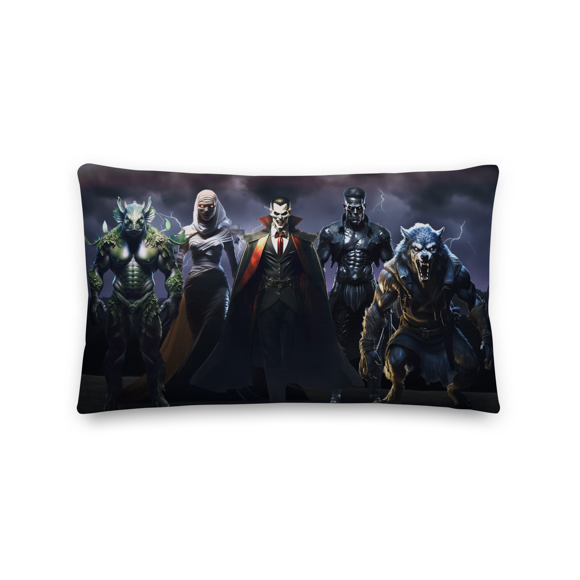 The Monster Squad Premium Pillow