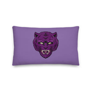 MOTU inspired Purple and Black Tiger Premium Pillow