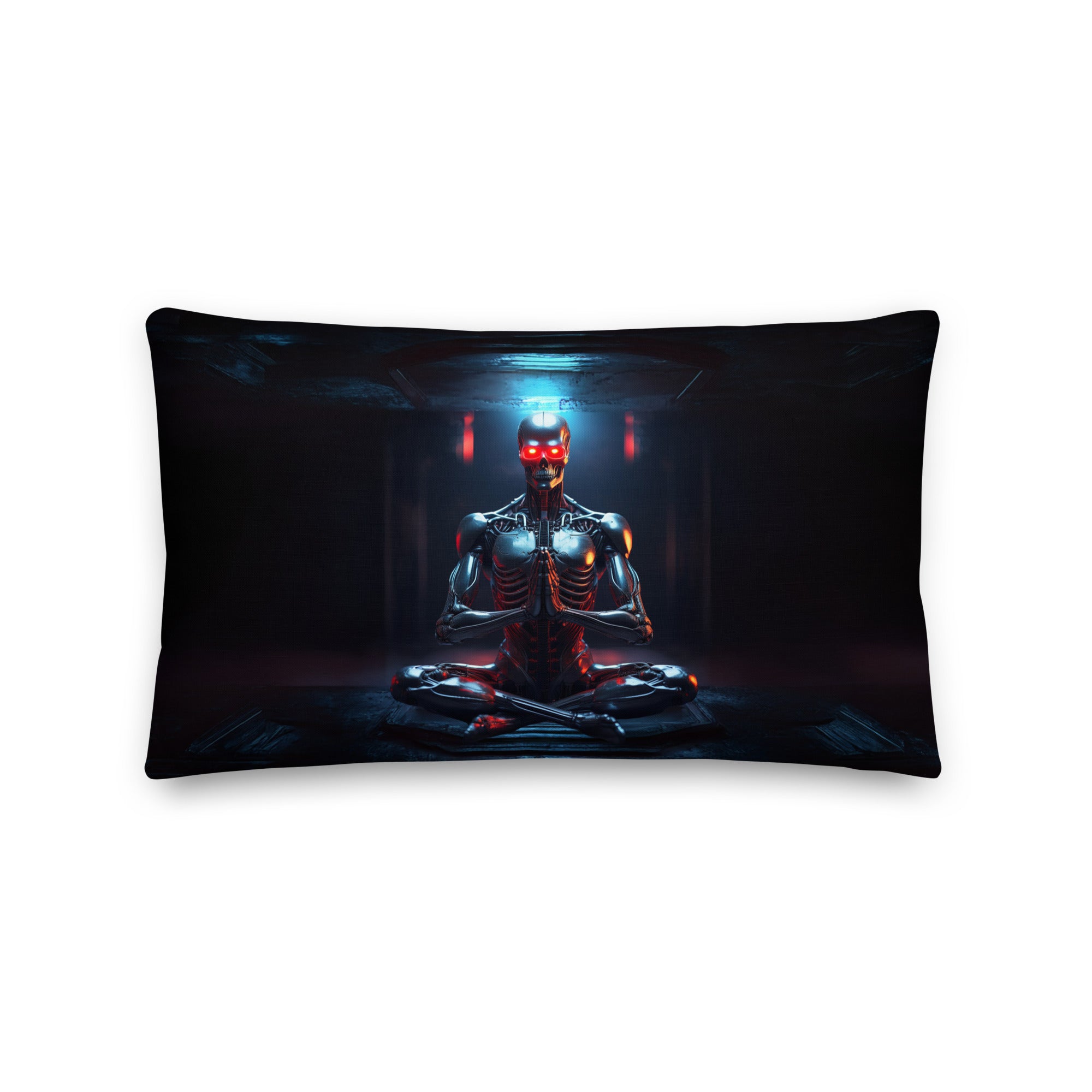 Terminator Buddha Premium Pillow