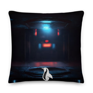 Terminator Buddha Premium Pillow