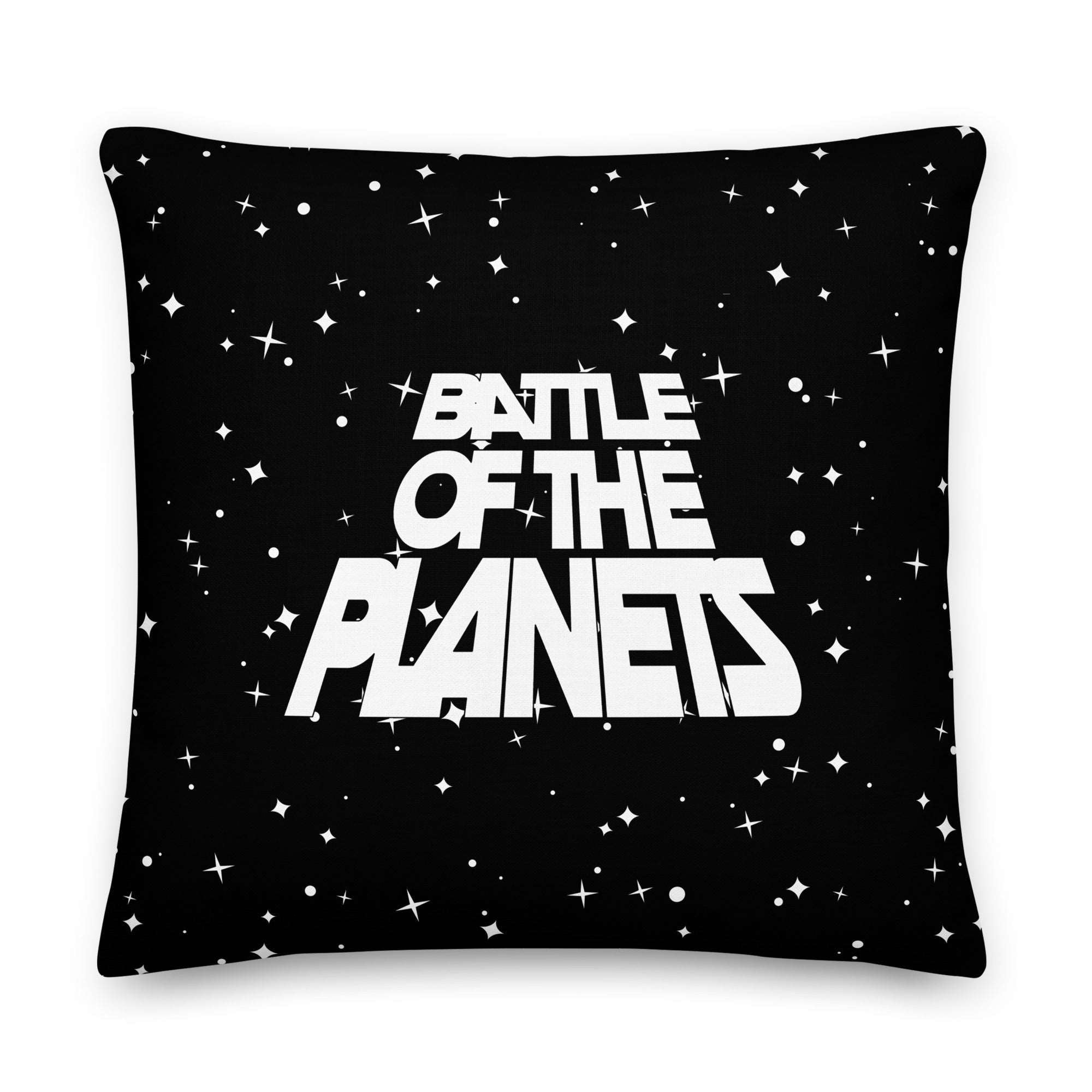 Battle Of The Planets Premium Pillow