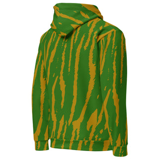 MOTU inspired Green and Yellow Tiger Unisex Hoodie