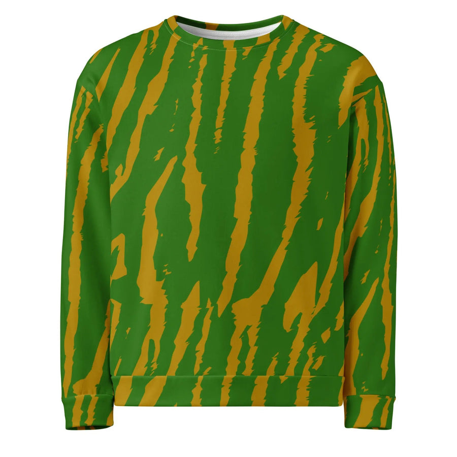 MOTU inspired Green and Yellow Tiger Unisex Sweatshirt