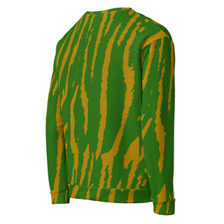 MOTU inspired Green and Yellow Tiger Unisex Sweatshirt