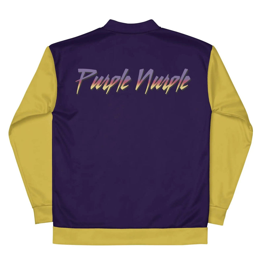 Purple Nurple Unisex Bomber Jacket