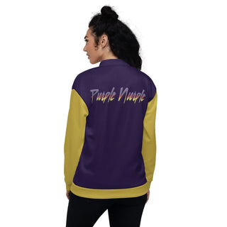Purple Nurple Unisex Bomber Jacket