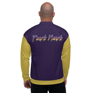 Purple Nurple Unisex Bomber Jacket