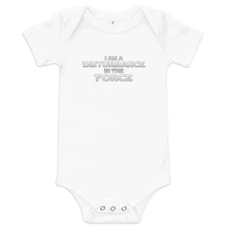 Disturbance In The Force Baby Short Sleeve One Piece