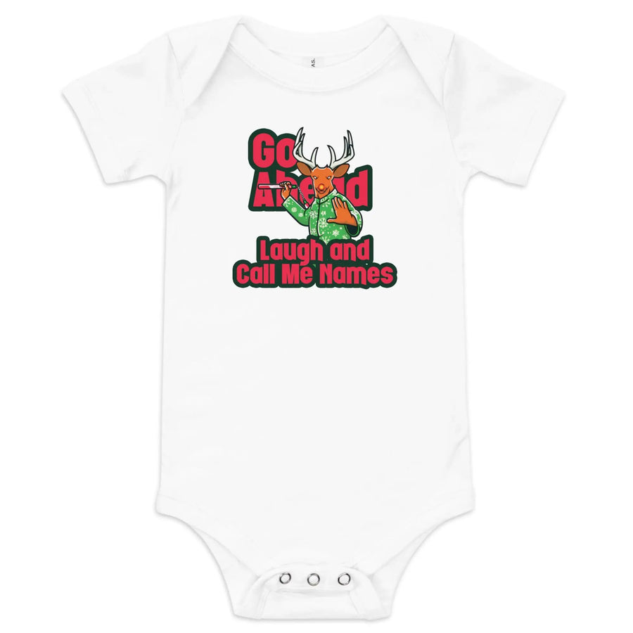 Rudolph's Revenge Baby short sleeve one piece
