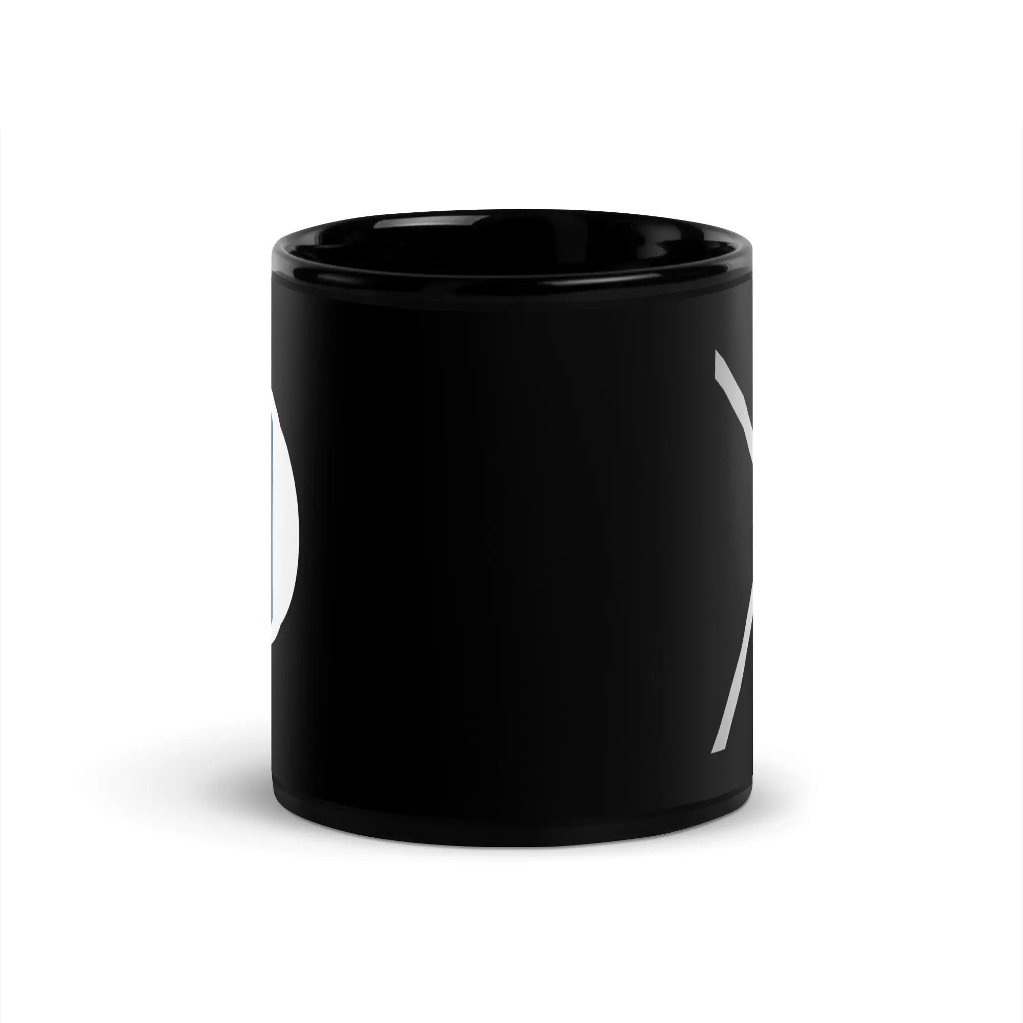 Racer X Shooting Star Black Glossy Mug