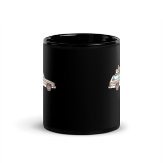 Family Truckster Black Glossy Mug
