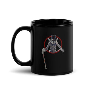 Hello, My Xeno Baby Black Glossy Mug