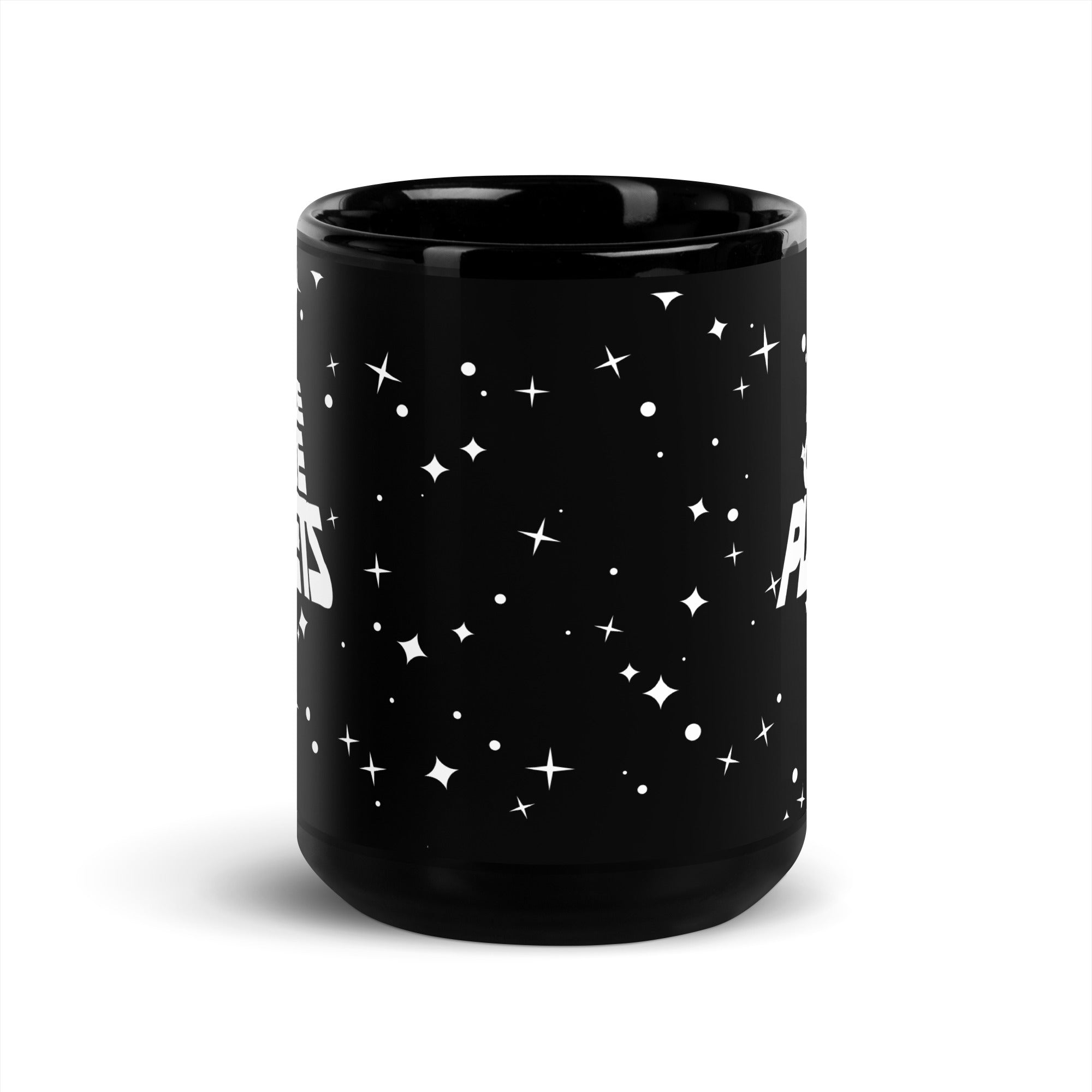 Battle Of The Planets Black Glossy Mug
