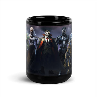 The Monster Squad Black Glossy Mug