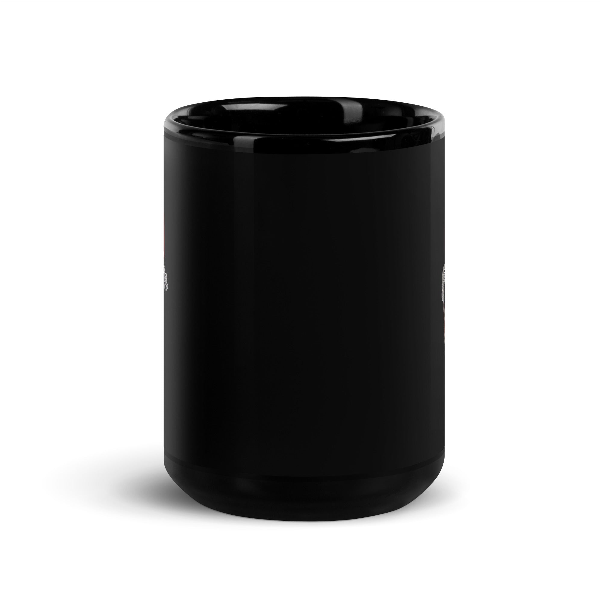 Hello, My Xeno Baby Black Glossy Mug