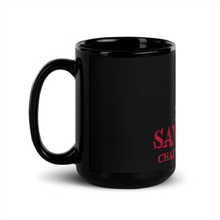 Sawyers Chainsaw Repair Black Glossy Mug