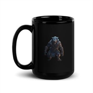 The Monster Squad "Wolfman" Black Glossy mug