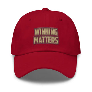 Winning Matters Dad hat