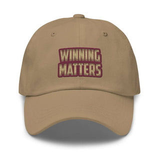 Winning Matters Dad hat